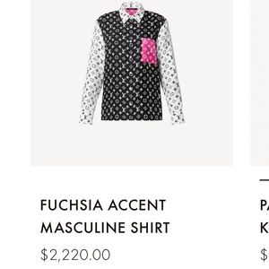 Louis Vuitton button down size 36 (S/M)
